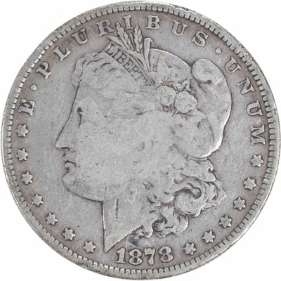 1878 Morgan Silver Dollar 8TF VG Uncertified #954 - Image 1 of 2