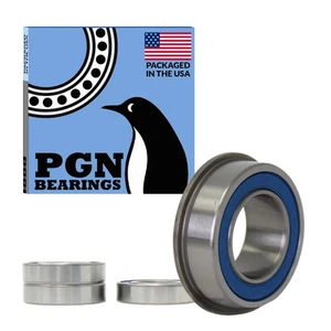 (4 Pack) PGN 5/8" X 1-3/8" Flanged Ball Bearing - Replacement for Lawnmower Whee - Picture 1 of 12