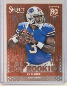 2013 Panini Select #4 EJ Manuel Bills RC Hot Rookies Red - Picture 1 of 2