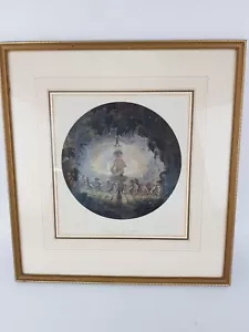 Richard Dadd - "Puck and the Fairies" print in frame with glass - Picture 1 of 6