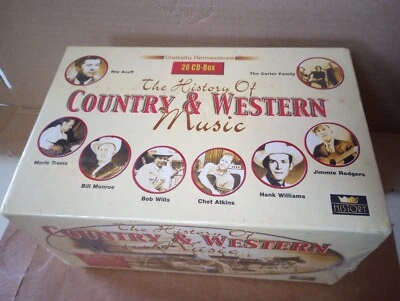 The History of Country & Western Music 185 Artists / 400 Songs / 20 CD Boxed Set - Image 1 of 4