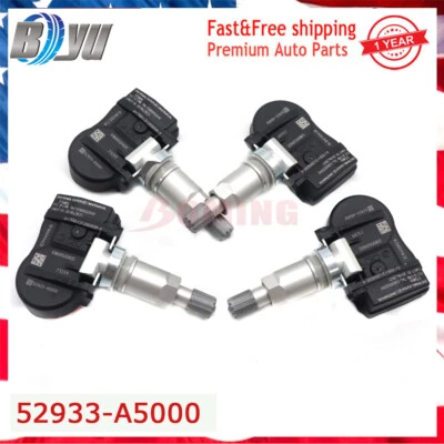 4X 52933-A5000 NUEVO SENSOR DE PRESIÓN DE NEUMÁTICOS TPMS para Hyundai Accent Kia Cadenza Foto 1 de 4