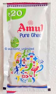 Amul PURE Ghee 40ml Sachet 1.35 oz Cooking Oil Ghee Healthy clarified butter