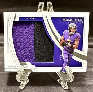 2022 Panini Immaculate RASHOD BATEMAN Premium Patch 2 Color #20/25 - Picture 1 of 2