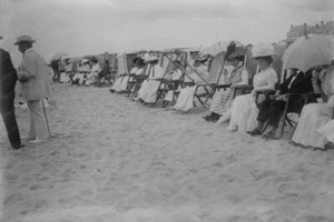 Florida Motor Boat Race Spectators 1910s 4x6 Reprint Of Old Photo - Bild 1 von 1