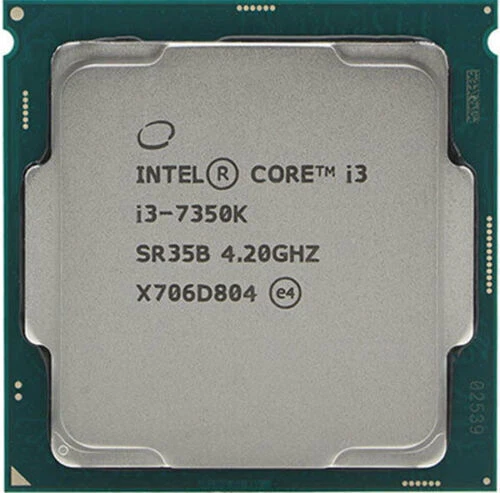 Intel i3-7350K 4.2GHz SR35B 2-Core HD 630 60W Unlocked LGA1151 CPU Processor - Image 1 of 1