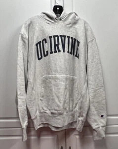 Champion Reverse Weave University California Irvine UCI grauer Hoodie - Large L - Bild 1 von 7