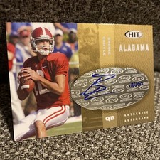 2006 SAGE HIT Autographs Gold  #A12 Brodie Croyle Auto 18/250