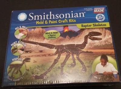 Smithsonian Molde y Pintura Raptor Esqueleto Artesanía Kit NUEVO Rápido Envío Gratis! Foto 1 de 3