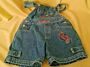 OVERALLS 3T MATCHBOX BOYS JUMPER SHORTS ADJUSTABLE STRAPS CONSTRUCTION GRAPHICS* - Picture 1 of 10