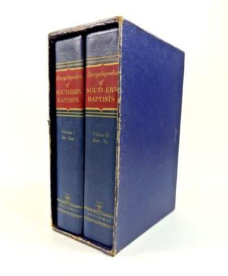 Broadman's Encyclopedia of Southern Baptists 2 Vol Set In Slipcase 1958 Foto 1 de 4