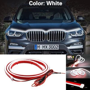 86" Dynamic LED Running Light Front Hood Strip Ambient Lamp For BMW X3 2006-2022 - Picture 1 of 9