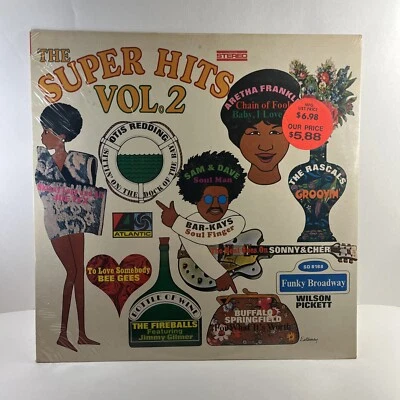 The Super Hits - FACTORY SEALED - Vol.2 SD 8188 - Wilson Pickett - FAST SHIPPING - Image 1 of 2