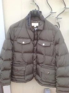 NEW $350 Men's Size - L Michael Kors Olive / Army Green DOWN Winter Coat Jacket - Picture 1 of 7