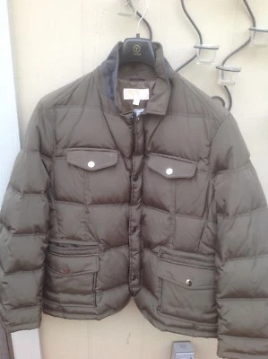 NEW $350 Men's Size - L Michael Kors Olive / Army Green DOWN Winter Coat Jacket - Image 1 of 4