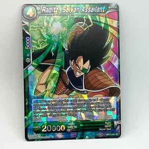 Raditz, Saiyan Assailant - BT7-052 R - Foil - Dragon Ball Super Card DBS NM - Picture 1 of 2