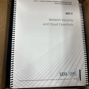 SANS SEC401: Security Essentials: Network, Endpoint, and Cloud (GSEC) - Picture 1 of 7