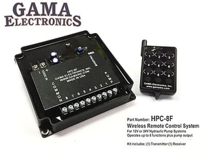 Sistema de control remoto HPC-8F RF control de bomba hidráulica de 8 funciones - Imagen 1 de 2