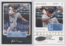 2004 Just Minors Just Prospects Black Auto /25 Brent Clevlen #16 Auto