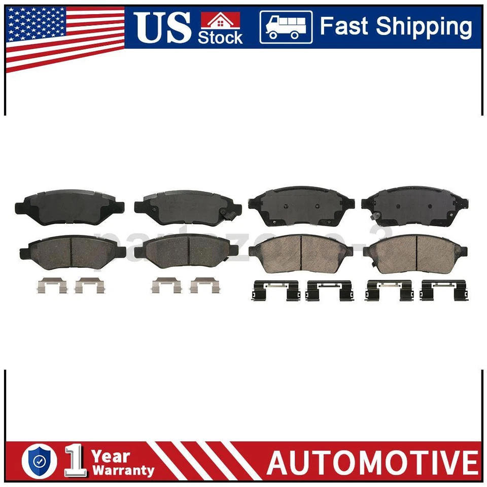 Front Rear Wagner Brake Brake Pads For Saab 9-4X 2.8L 2011 - Image 1 of 4