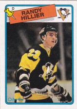 88/89 OPC..RANDY HILLIER..CARD # 158..PENGUINS..FREE COMBINED SHIPPING