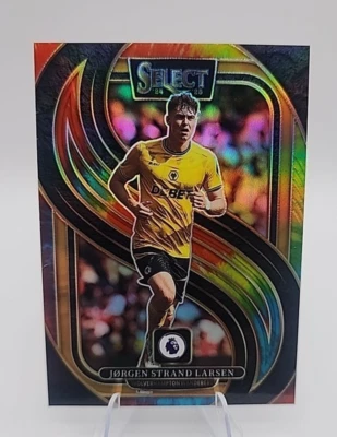 Jorgen Strand Larsen /25 2025 Panini EPL Select Mezzanine Tie Dye - Image 1 of 4