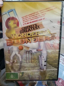 Cricket's Greatest Blunders & Wonders DVD Gilchrist Hughes Gooch #197 - Picture 1 of 3