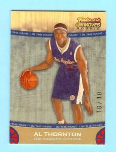 2007-08 TOPPS TRADEMARK MOVES "IN THE PAINT BLUE" AL THORNTON RC #10/10-CLIPPERS - Picture 1 of 1
