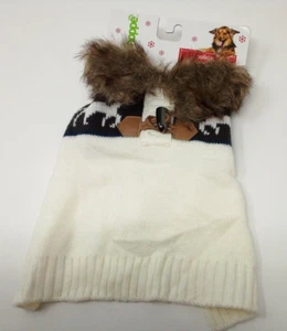 Pet Shoppe Winter Dog Sweater Size XS/S New - Picture 1 of 3