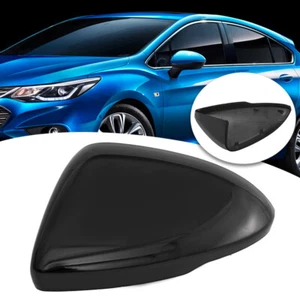 Left Rearview Mirror Cover Cap Shell Housing Black For Chevrolet Cruze 2017-2019 - Picture 1 of 10