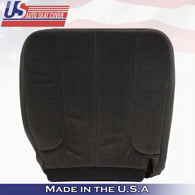 Cubierta de asiento inferior de tela gris oscuro para Dodge Ram 3500 SLT 2003 para conductor Foto 1 de 4