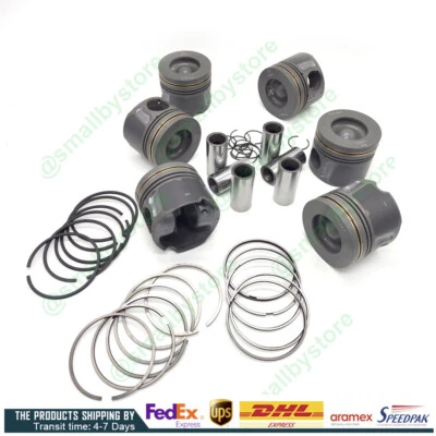 6 x Diesel Piston with ring Land Rover Range Rover sport TDV6 3.0T 306DT STD 0.5 - Image 1 of 4