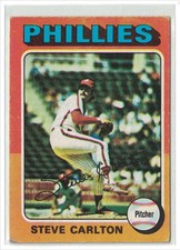 1975 Topps Steve Carlton Philadelphia Phillies #185