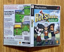 Replacement Case Only - Hot Shots Golf - Playstation PS1 - Free Shipping