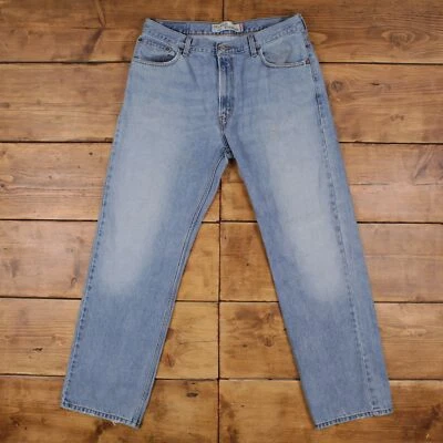 Vintage Levis 559 Jeans 36 x 34 Stonewash Straight Blue Red Tab Denim - Image 1 of 4