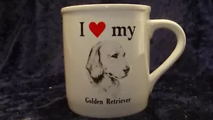I LOVE MY GOLDEN RETRIEVER ~ Dog ~ Strand Enterprises~ PAPEL ~ VGC ~ 3.5” ~ MUG~ - Picture 1 of 4
