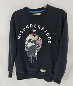 Entree LS Rodman Misunderstood Black Pullover Sweatshirt Mens M