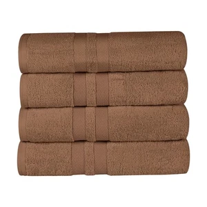 Ultra-Soft 4-Piece Cotton Bath Towel Set, Home Essentials Includes 4 Bath Tow... - Picture 1 of 9