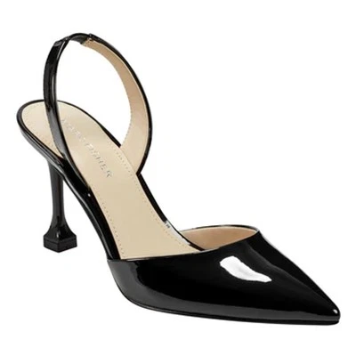 Marc Fisher Women's Black Patent Hadya Slingback Pump Size 6M - Image 1 of 4