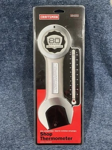 Craftsman Shop Wall Thermometer 1927-2007 Wrench Stamped Steel Special Edition - Picture 1 of 7