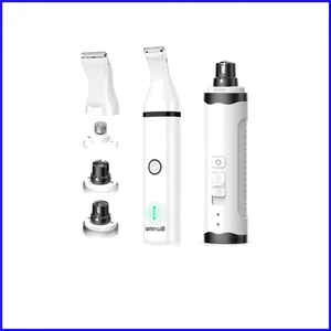 Safety First: Rechargeable Dog Nail Grinder and Paw Trimmer with LED Lights - Picture 1 of 10