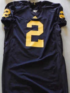 MICHIGAN WOLVERINES CHARLES WOODSON JERSEY AUTHENTIC MICHIGAN GAME CUT JERSEY - Picture 1 of 9