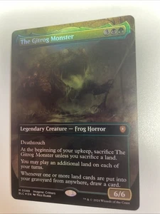 The Gitrog Monster (Borderless) Commander: Bloomburrow Foil NM Free Shipping - Picture 1 of 2
