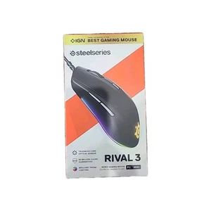 Mouse da gioco SteelSeries Rival 3 NUOVO DI ZECCA - sigillato in fabbrica - Foto 1 di 3