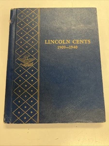 Lincoln Wheat Cent Album - 20 Beautiful Coins / 1934-1940-S - In Whitman Album! - Picture 1 of 5