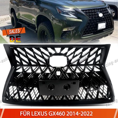 Rejilla delantera para Lexus GX460 2014-2022 rejilla radiador negro piano rejilla radiador BA - Imagen 1 de 4