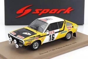 RENAULT R17 #16 J.Prive Rallye Du Maroc 1976 1/43 SPARK S6191 - Picture 1 of 5