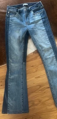 Dear John Panorama Stretch Flare Denim Jeans Women’s 27” Waist - Image 1 of 4