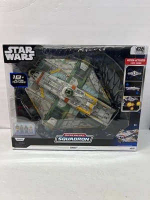 Star Wars Micro Galaxy Squadron Ghost Vehicle Jazwares  New READ - Image 1 of 4