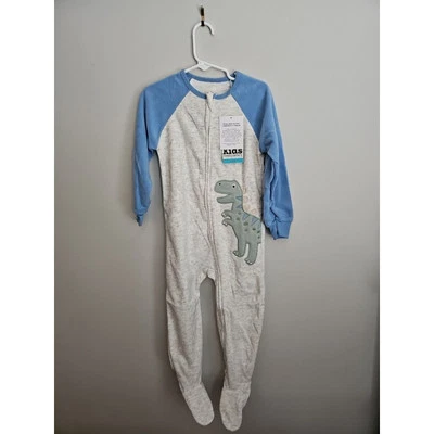 Kids Headquarters 2-pack Pajama Blanket Sleeper~NEW~ Dino (4T) - Image 1 of 4